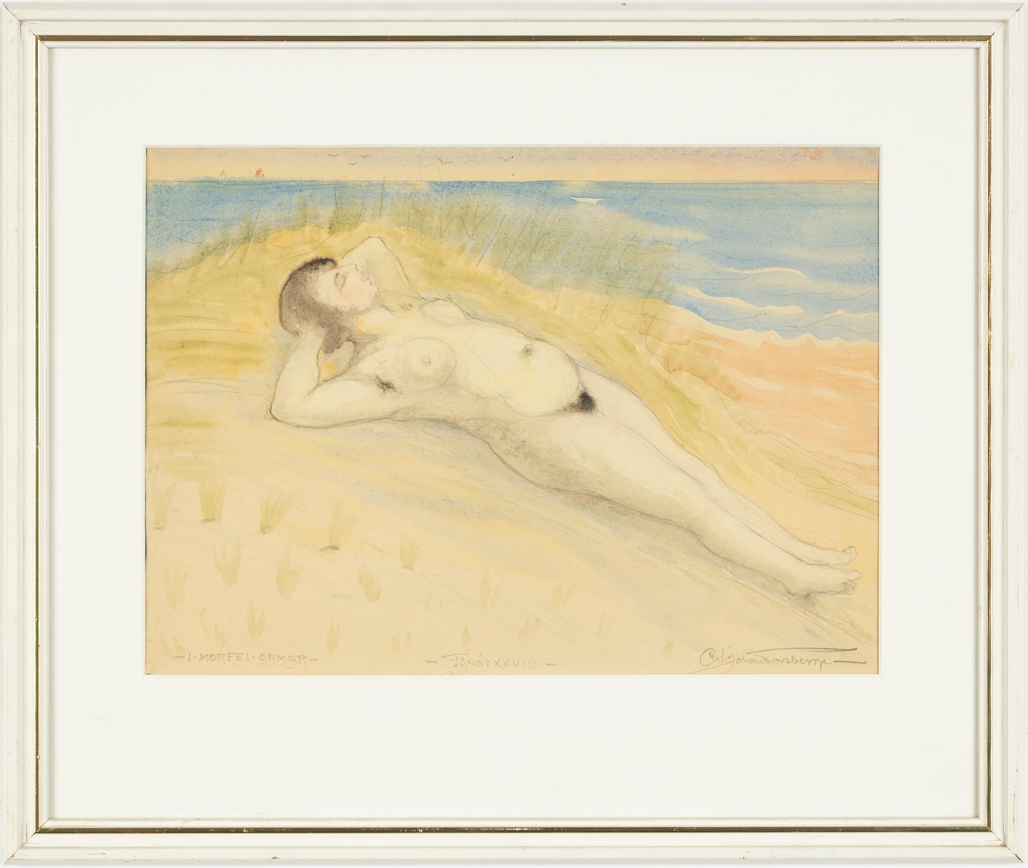 Carl Johan Forsberg, "I Morfei armar".