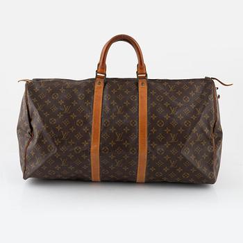 Louis Vuitton, weekendbag, "Keepall 55", vintage.