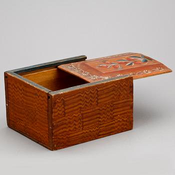 LJUSLÅDA, allmoge, 1800-tal.