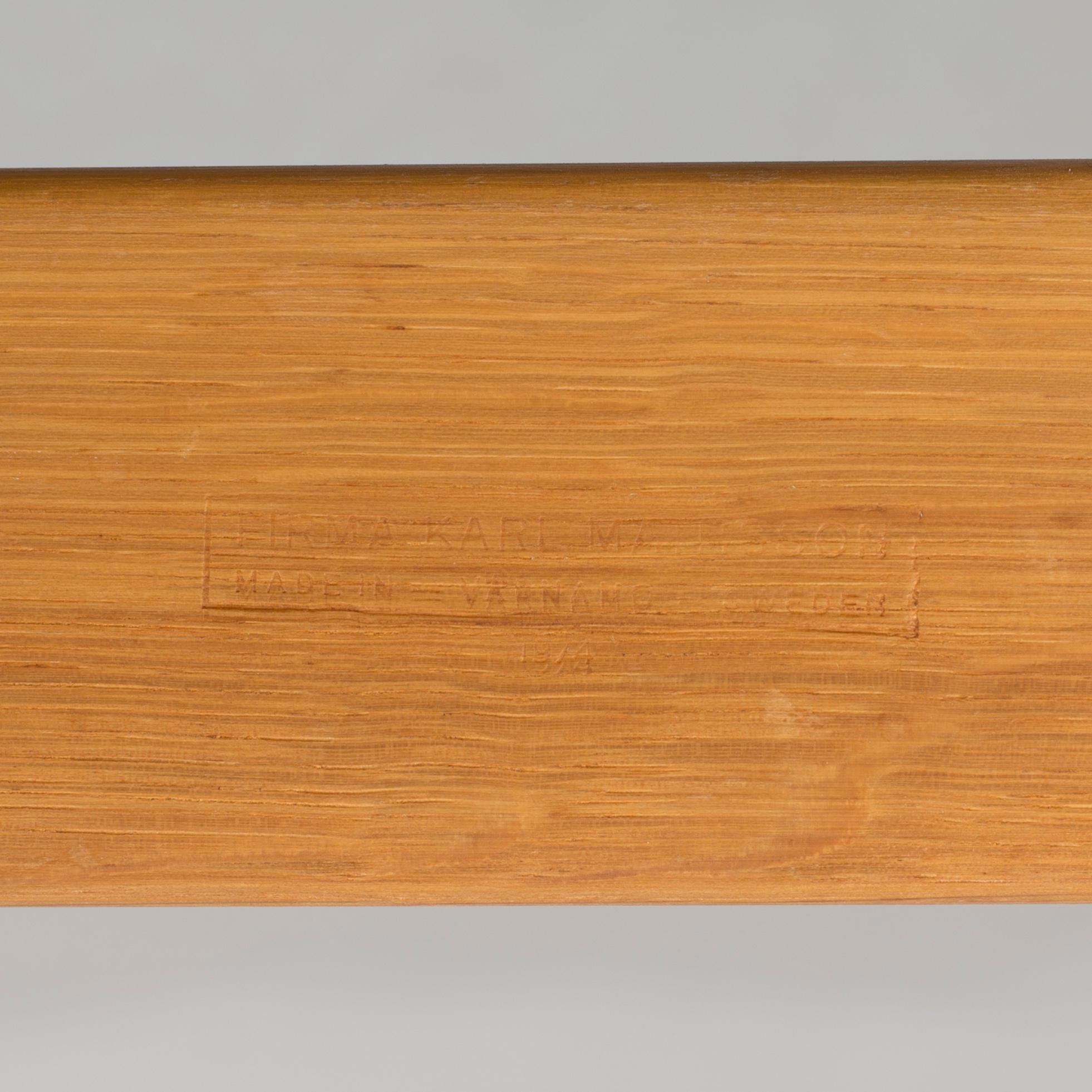 A "Pernilla" easy chair by Bruno Mathsson, Karl Mathsson, 1974.
