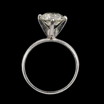 RING, briljantslipad diamant, 1.72 ct.