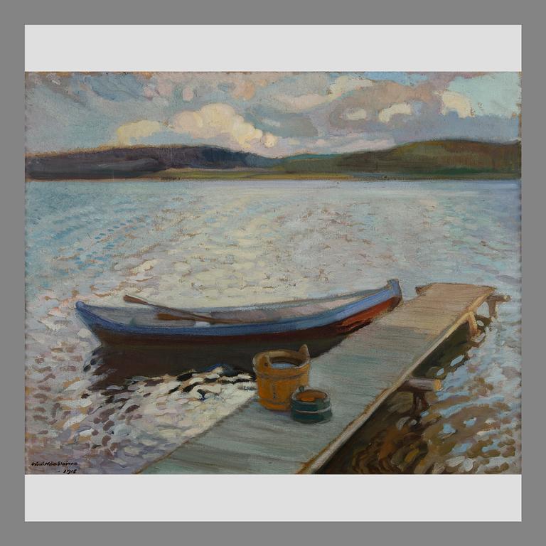 VÄINÖ HÄMÄLÄINEN, VID BRYGGAN.