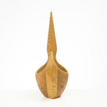 Johnny Mattsson, skål, trä, signerad.