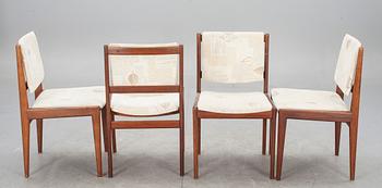 MATSALSMÖBLEMANG, 5 delar, bl a Karl Erik Ekselius, JOC Möbler, Vetlanda.