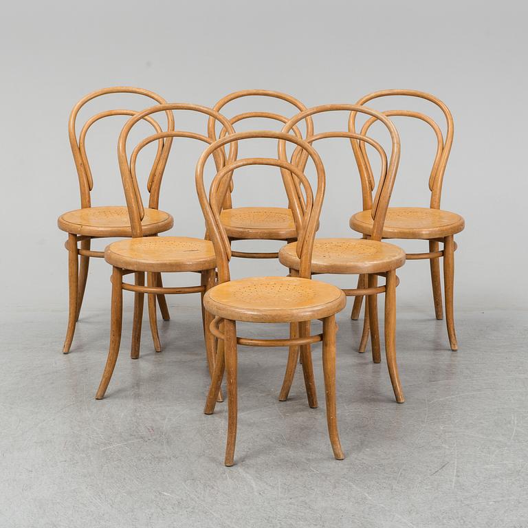 STOLAR, 6 st, Thonet, 1900-talets början.