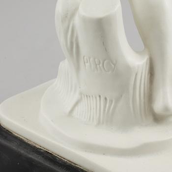 FIGURIN, flintgods, Arthur Percy, Gefle, 1900-tal.