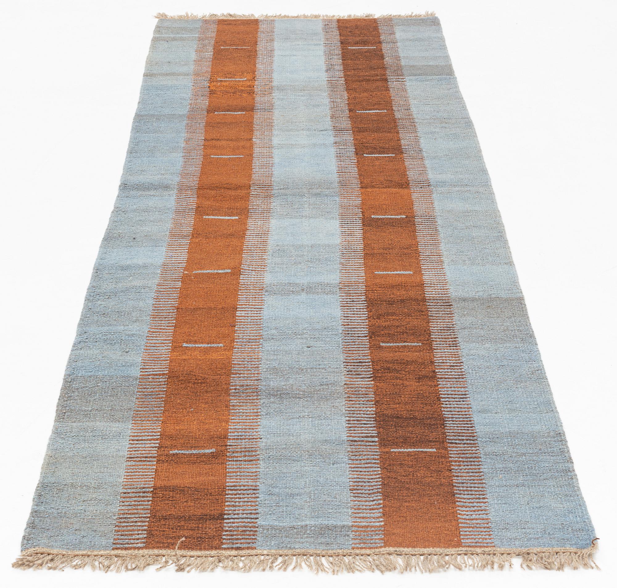 Gallerimatta Kelim, persisk, ca 295 x 93 cm.