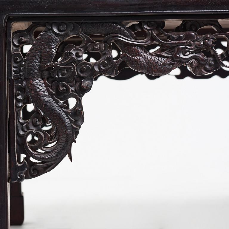 A Chinese kang table, early 20th Century.