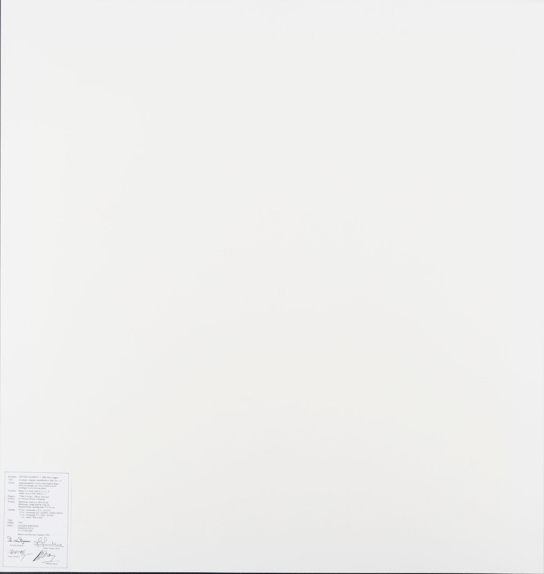 Victor Vasarely, "Louisiana 4".