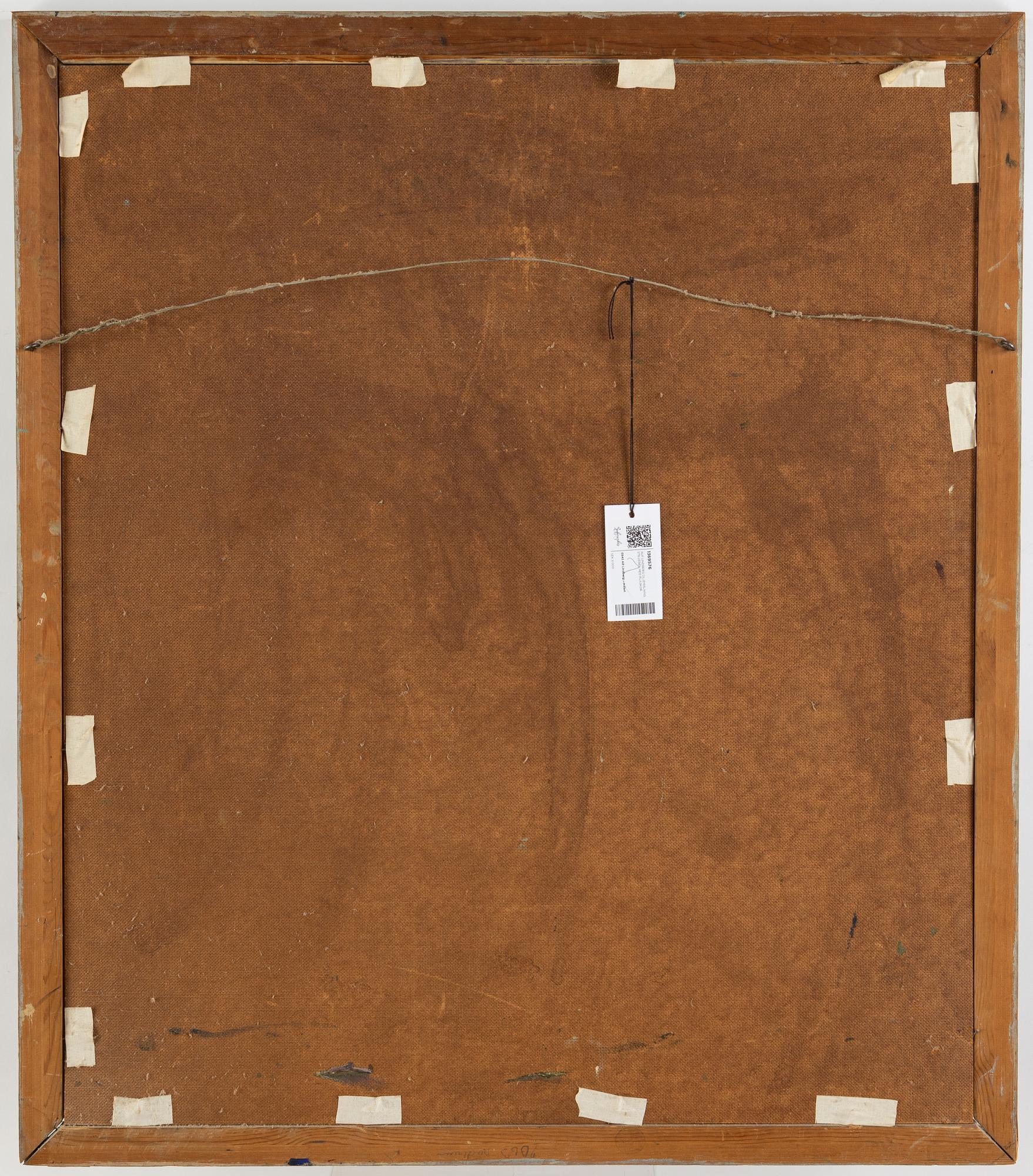 Alf Lindberg, oil on panel, signed and dated -36.