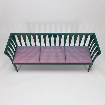 Eliel Saarinen, sohva, "The Blue Settee", Adelta Oy, Finland 1983.