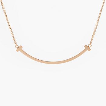 Tiffany & Co, halsband, "T Smile", 18K guld.