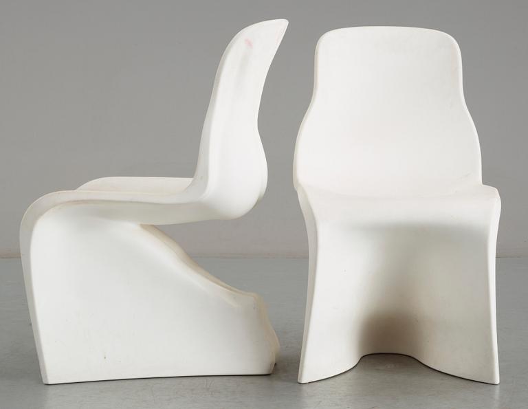 STOLAR, ett par. Design Fabio Novembre, 1900-tal.