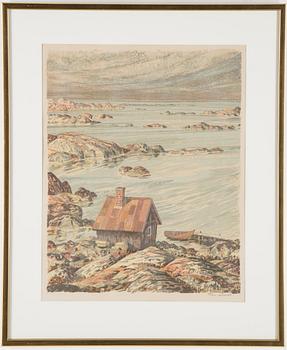 ROLAND SVENSSON, färglitografi, sign och numrerad 97/320.