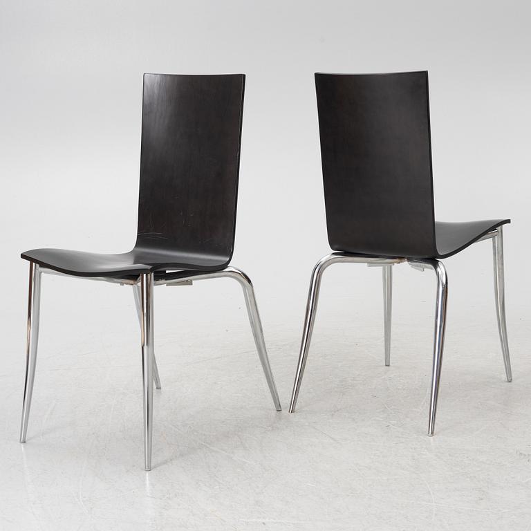 Philippe Starck, Stolar, 6 st, "Olly Tango", Driade, Italien, 2000-tal.