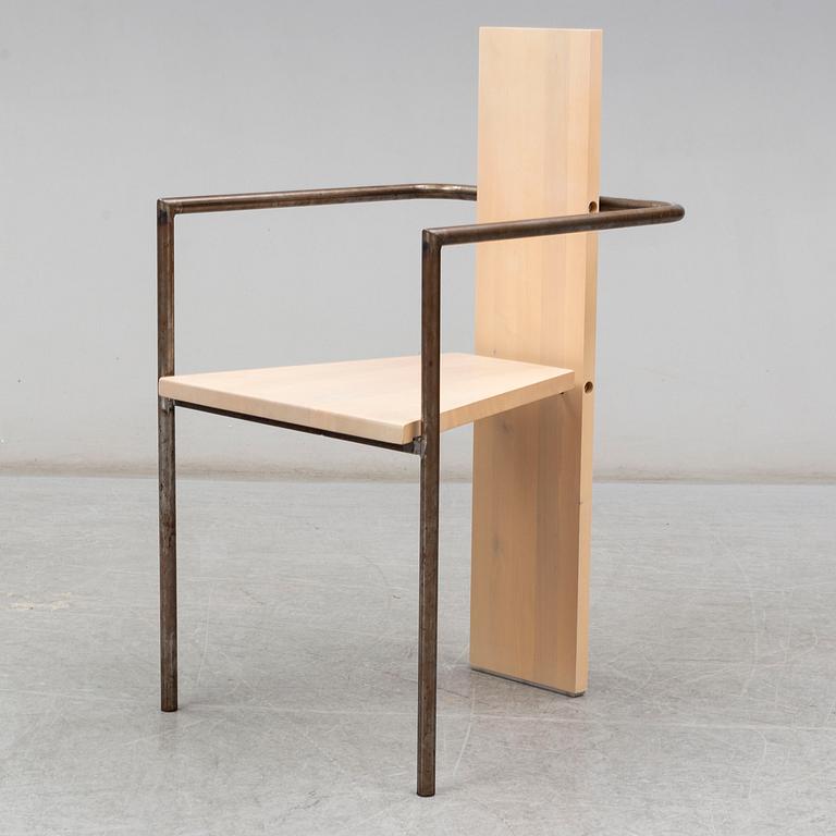 JONAS BOHLIN, a 'Concrete' arm chair, Källemo.