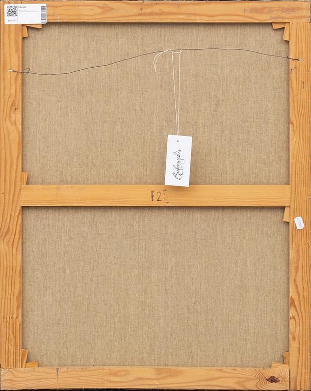 BENGT ORUP, oil on canvas, signed, dated a tergo 1980.