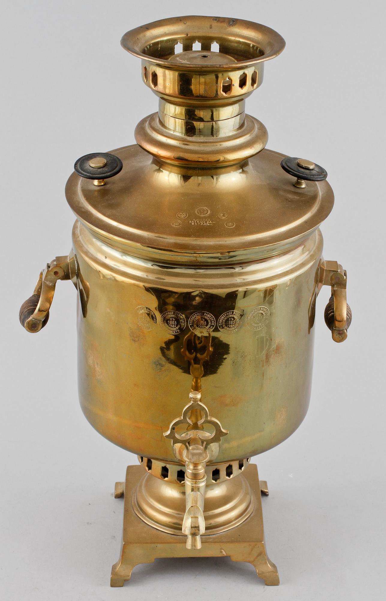 SAMOVAR, Ryssland, 1900-talets första del.