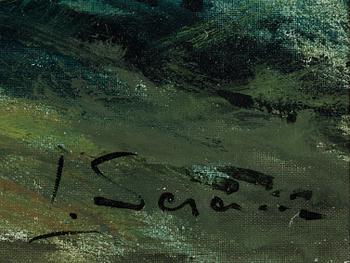 LILIANA (BRIANTE) SERENI,  olja på duk, sign.