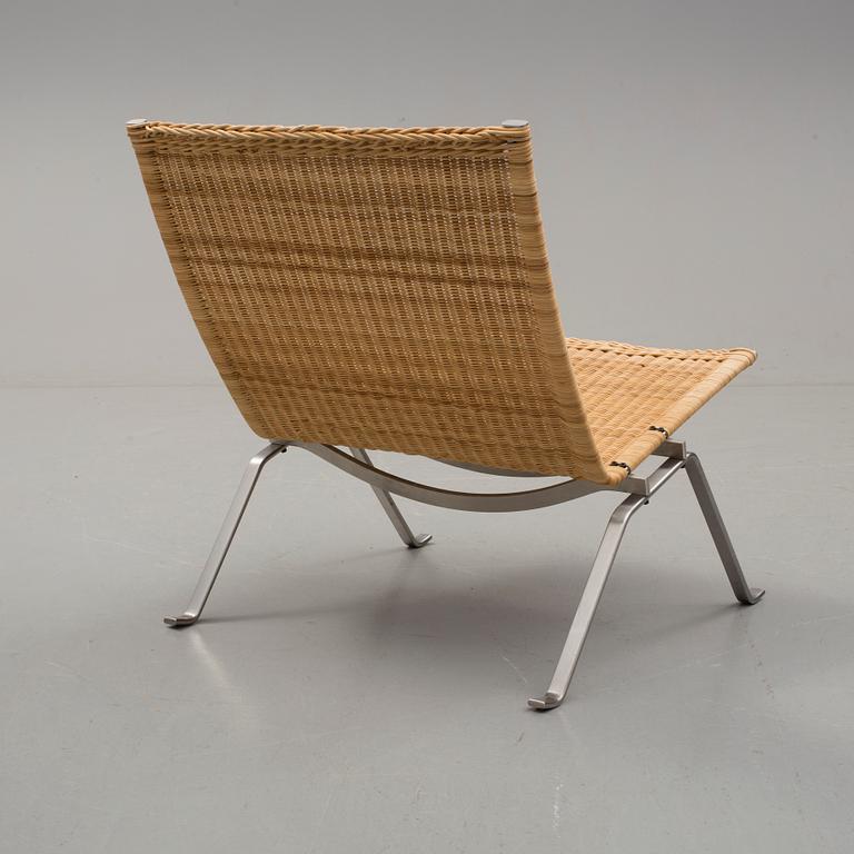 FÅTÖLJ, "PK-22", Poul Kjaerholm, Fritz Hansen, 2000-tal.