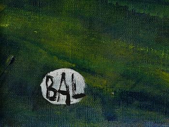 BENGT ARNE LINDEROS (BAL), olja på duk, monogramsignerad.