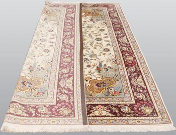 Matto, Tabriz, Part Silk, sk 50 Radj, ca 301 x 203 cm.