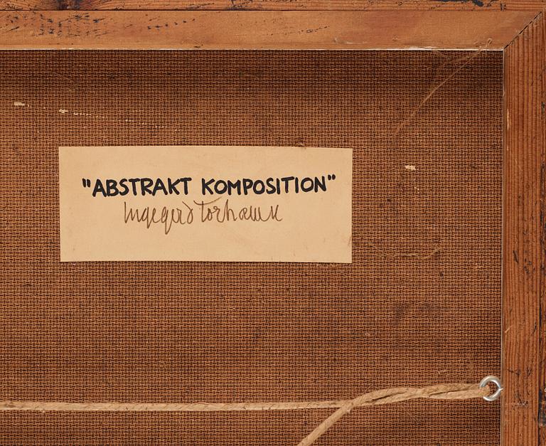 Ingegerd Torhamn, "Abstrakt komposition".