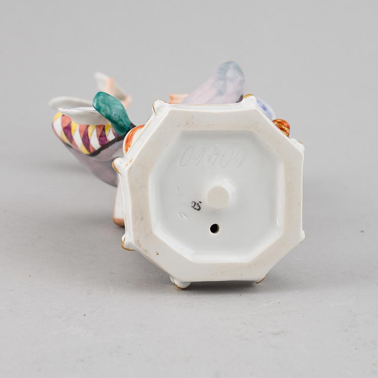Peter Strang, a Meissen porcelain figurine, Germany.