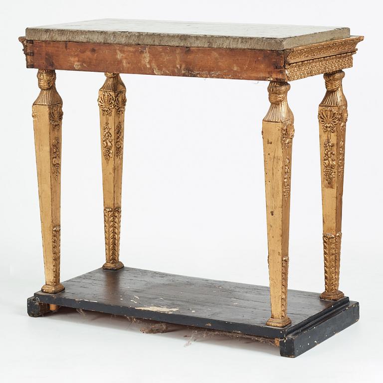 KONSOLBORD, omkring år 1800, Sengustavianskt.