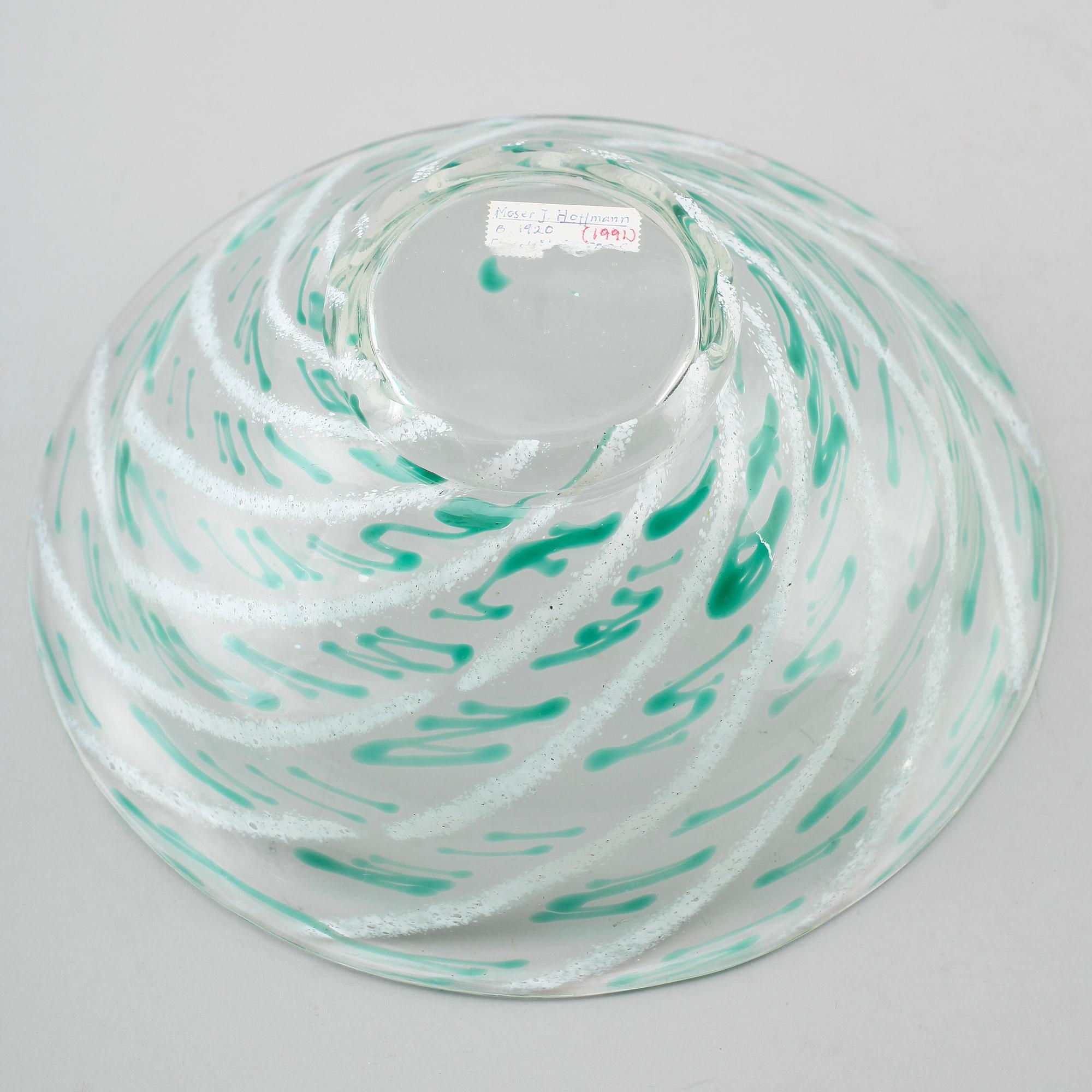 SKÅL, glas, 1900-talets första hälft.