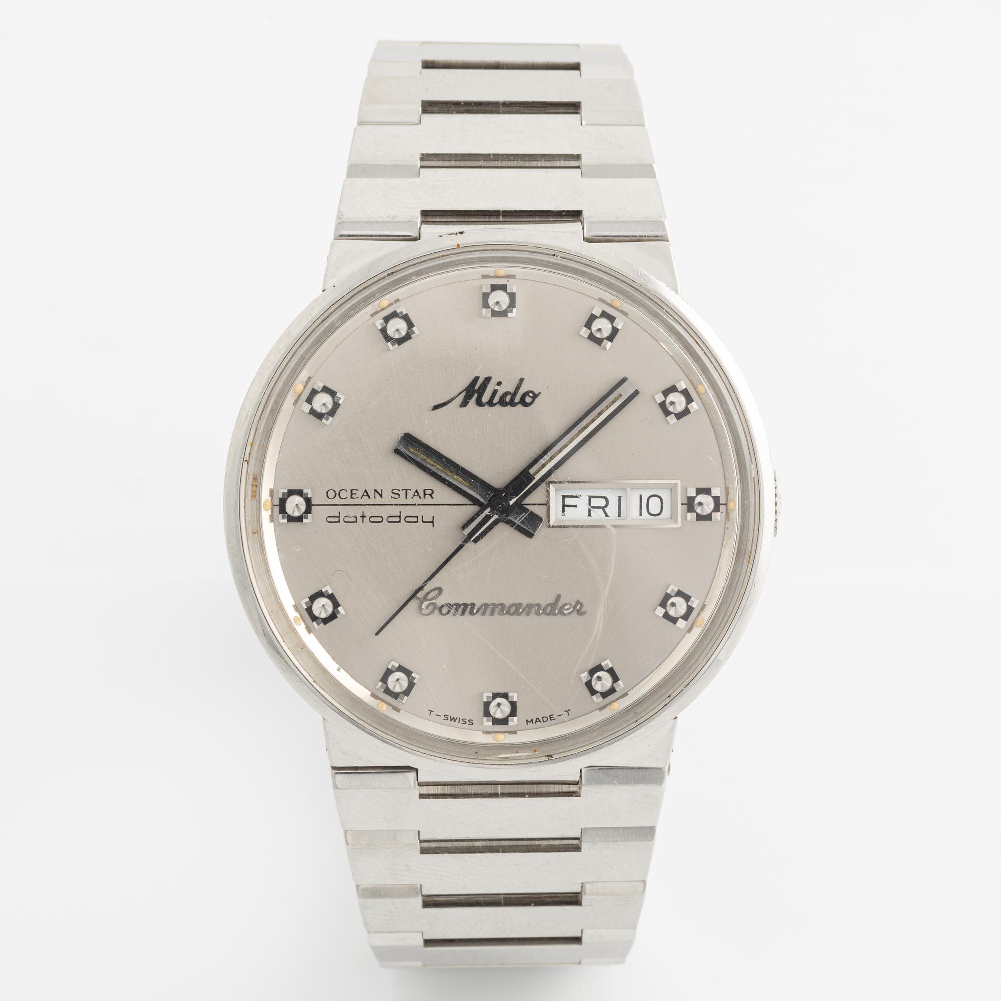 Mido ocean star commander datoday clearance