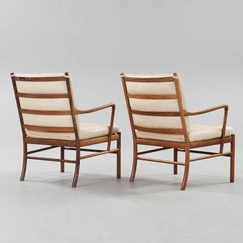 A pair of Ole Wanscher Colonial Chair, 'PJ 149' Poul Jeppesen, Denmark.