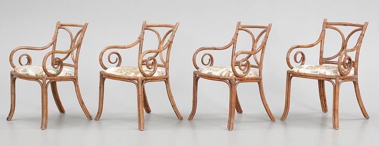 KARMSTOLAR, 4 st, 1900-tal.