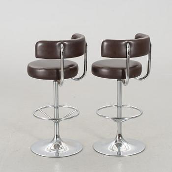 BARSTOLAR, 2 st, Johanson design, Markaryd, 1960/70-tal.