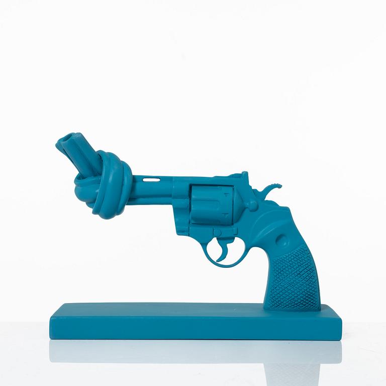 Non-Violence Art Project, "Non-Violence Twilight Blue".