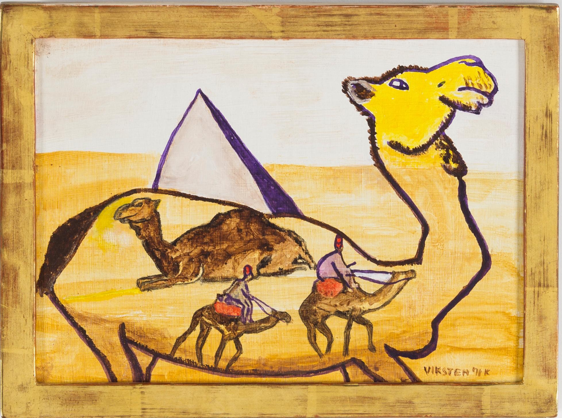 HANS VIKSTEN, HANS VIKSTEN, oil on canvas/panel, 10, signed and dated -71.