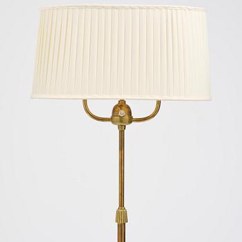 Bertil Brisborg, a pair of floor lamps model 31376, Nordiska Kompaniet, Sweden, 1940s.