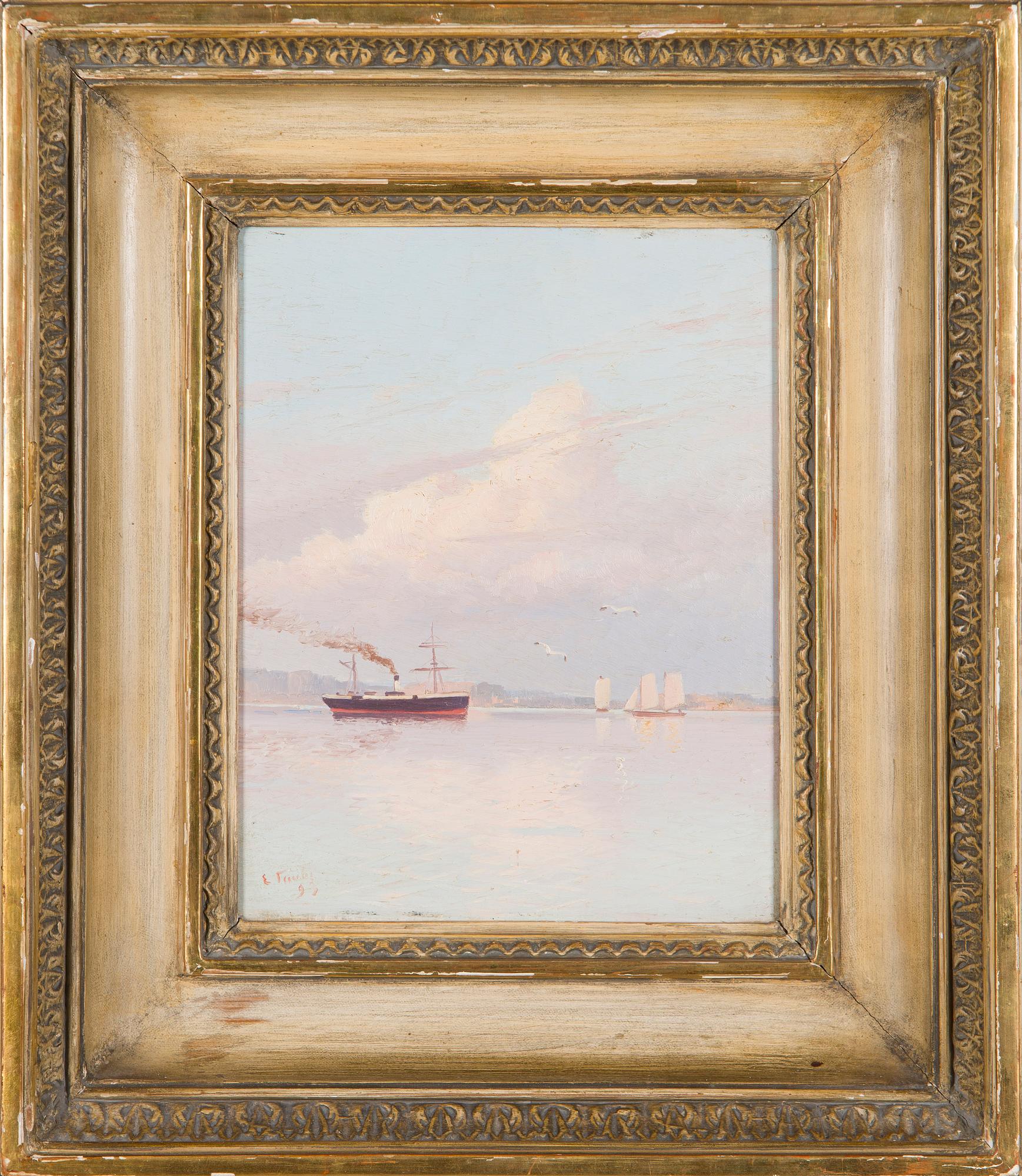 Eugen Taube, Fartyg vid kust.