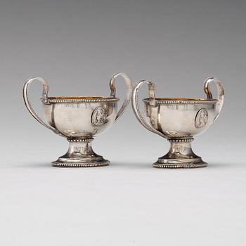 Anders Schotte, saltkar, ett par, Uddevalla 1793. Gustavianska.