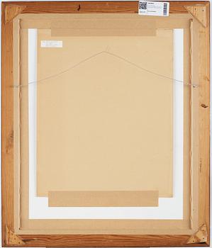 NELL WALDEN, watercolour/mixed media on paper, signed and dated -68.