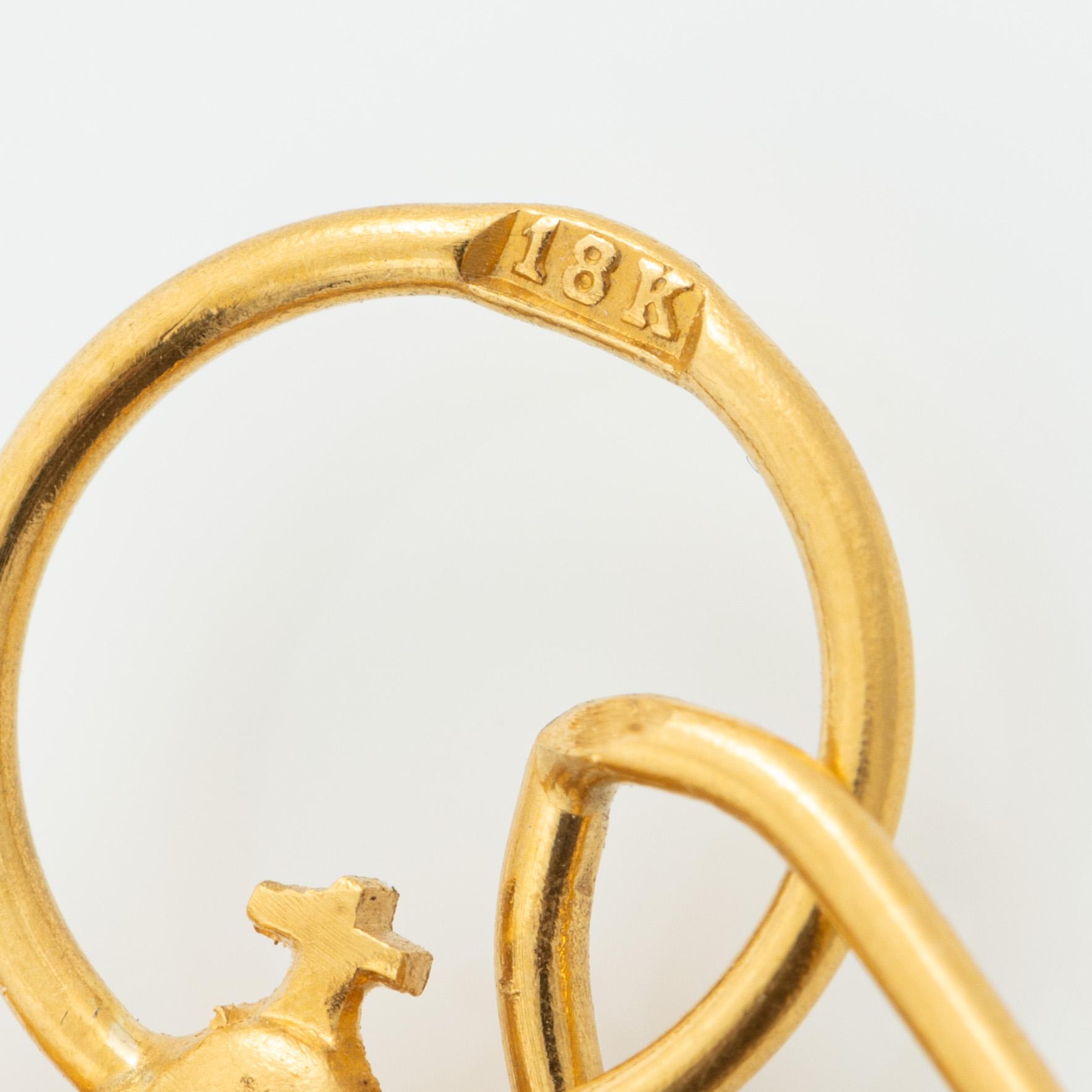 Carl XVI Gustaf, medalj i guld 18 k, 12.e storleken, Kungliga patriotiska sällskapet. 1996.