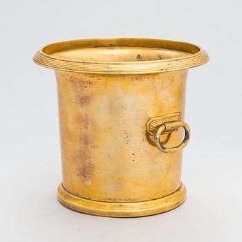 A Charles Balaine l'or doublé champagne cooler bucket, Paris mid-19th century.