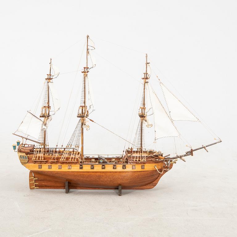 Modellbåt  "Pandora" 1900-talets senare del.