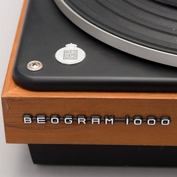 STEREO TURNTABLE, BEOGRAM 1000, Bang & Olufsen, design by Jacob Jensen; the tonearm and pickup by Erik Rørbæ Madsen.