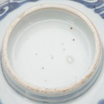 SKÅL, porslin, Kina, Qingdynastin, 1600-tal.