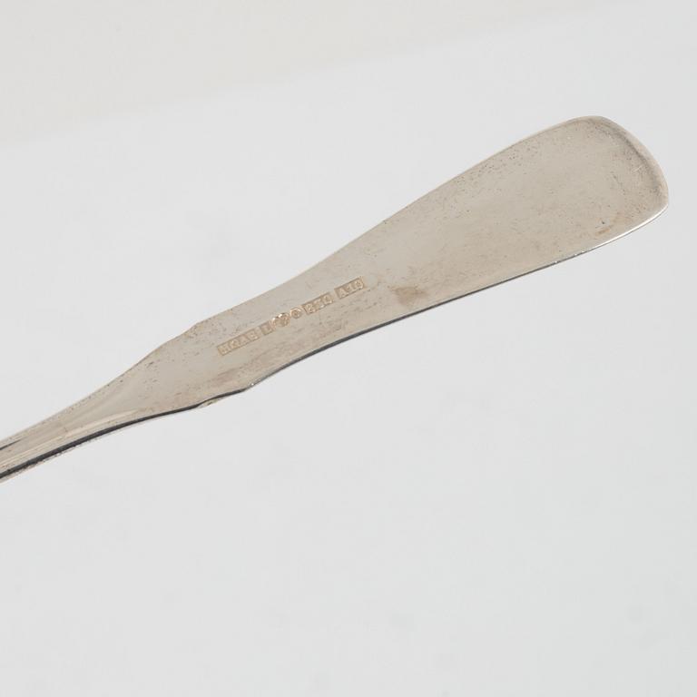 Eric Löfman, an 80-piece Swedish silver cutlery service, model 'Uppsala', MGAB, Lidköping, including 1977.