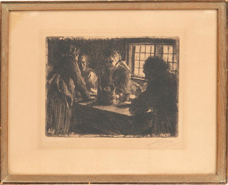 Anders Zorn, "Brudtärnan".