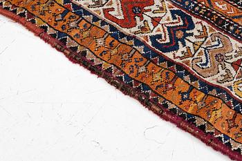 Rug, Genje, late 19th century, approx. 320 x 160 cm.