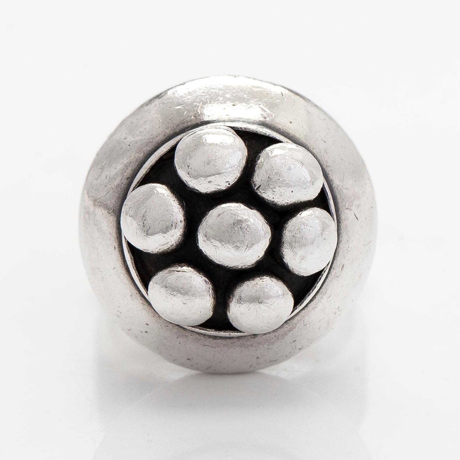 Saara Hopea, ring, silver, Ossian Hopea, Borgå 1965.