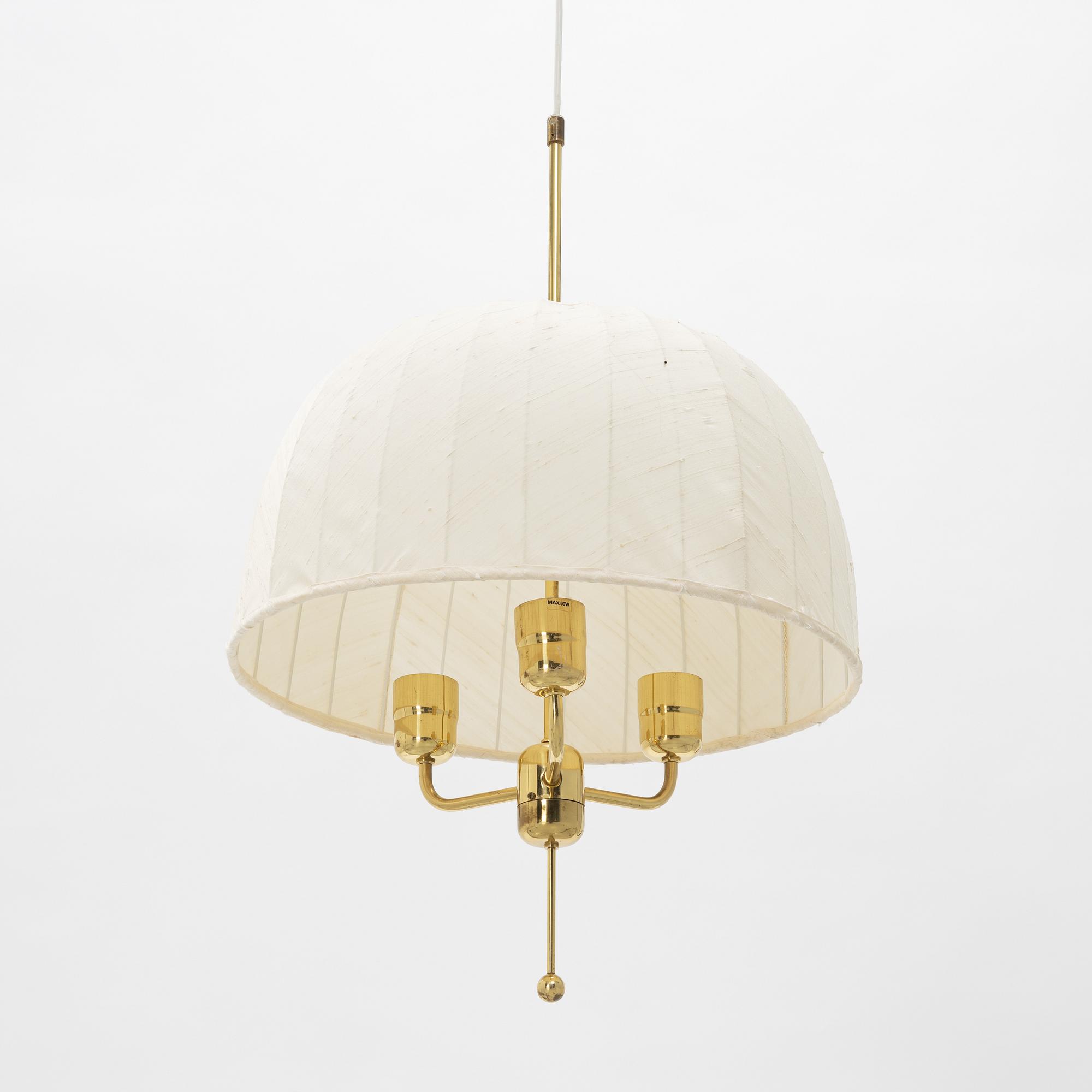 Hans-Agne Jakobsson, taklampa, modell 549/3, Markaryd, 1960-tal.